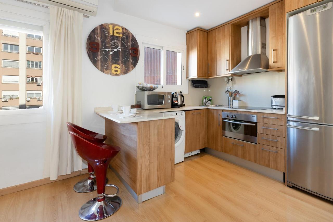 Cute Apartment In Sants Station With Hbo & Alexa & Ac 바르셀로나 외부 사진